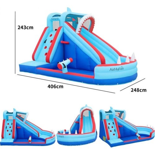 Надувной батут-замок AirMyFun Shark 83046