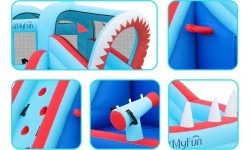 Надувной батут-замок AirMyFun Shark 83046