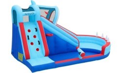 Pripučiama batutų pilis AirMyFun Shark 83046