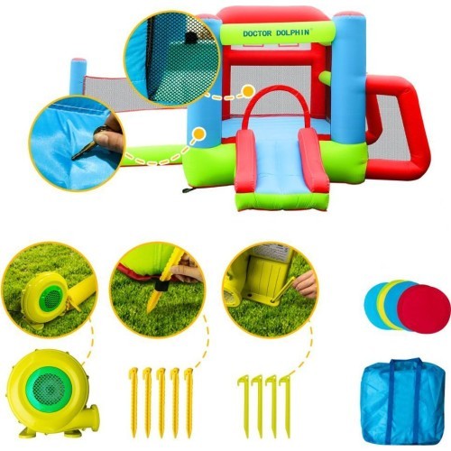 Надувной батут Doctor Dolphin Tennis & Soccer 72013