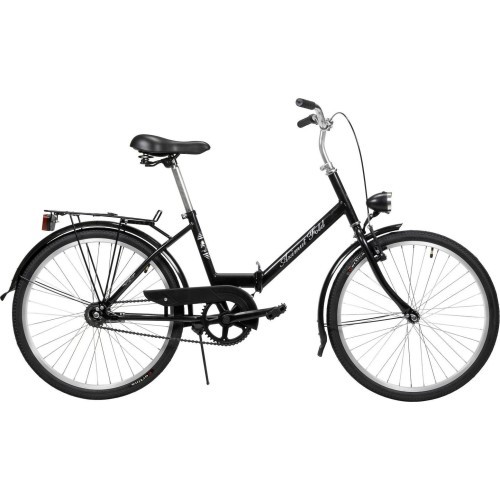 Велосипед AZIMUT Fold 24" 2025 black matt