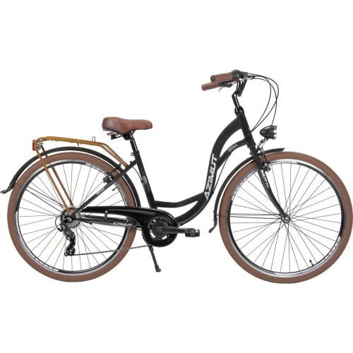 AZIMUT Vintage TX-7 28" bicycle, 2025, matt black-cream