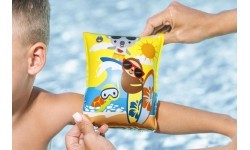 Нарукавники для плавания Bestway SUMMER SURF, жёлтые, 23x15 см