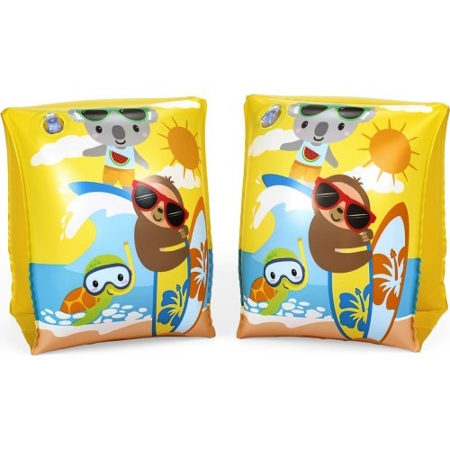 SUMMER SURF Arm Warmers Yellow 23x15cm Bestway