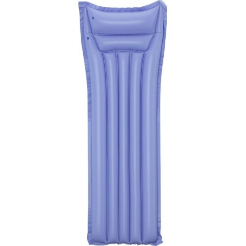 Pripučiamas plaukimo čiužinys BESTWAY violetinis 183x69 cm + pagalvė