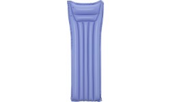 Pripučiamas plaukimo čiužinys BESTWAY violetinis 183x69 cm + pagalvė