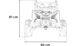 Vehicle Buggy Maverick Turbo RR Black