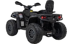 Keturratis Can Am Outlander ATV su nuotolinio valdymo pultu, juodas