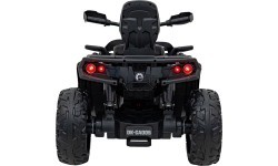 Keturratis Can Am Outlander ATV su nuotolinio valdymo pultu, juodas