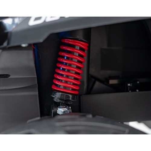 Keturratis Can Am Outlander ATV su nuotolinio valdymo pultu, juodas