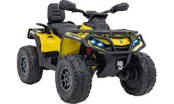 Квадроцикл Can-Am Outlander с пультом управления, жёлтый