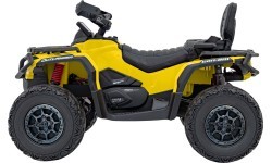Quad Can Am Outlander ATV with Remote Control Yellow