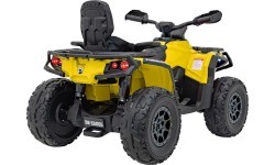Квадроцикл Can-Am Outlander с пультом управления, жёлтый