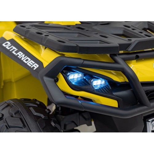 Квадроцикл Can-Am Outlander с пультом управления, жёлтый