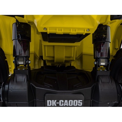 Keturratis Can-Am Outlander su nuotolinio valdymo pultu, geltonas