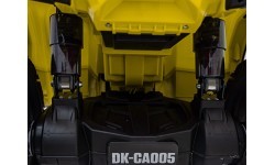 Keturratis Can-Am Outlander su nuotolinio valdymo pultu, geltonas