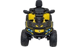 Keturratis Can-Am Outlander su nuotolinio valdymo pultu, geltonas