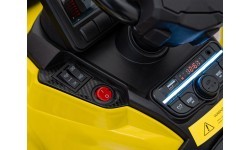 Quad Can Am Outlander ATV with Remote Control Yellow
