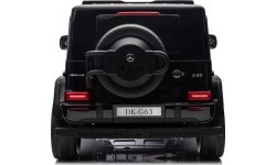 Elektromobilis Mercedes Benz G63 AMG XXL, juodas