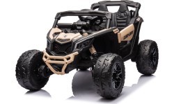 Keturratis Can-Am Maverick, juodas