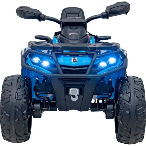 Keturratis Can Am Outlander ATV su nuotoliniu valdymu, mėlynas