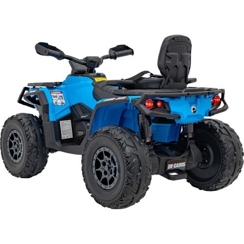 Keturratis Can Am Outlander ATV su nuotoliniu valdymu, mėlynas