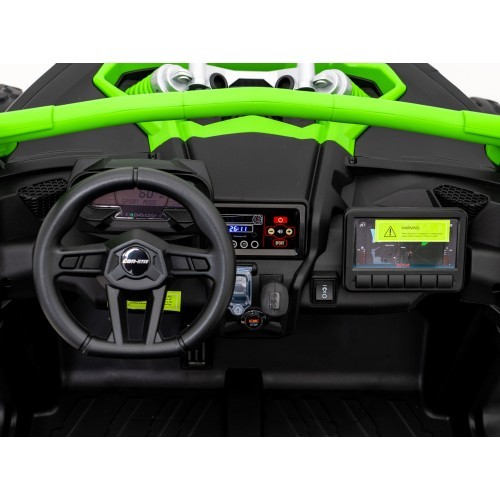 Детский электромобиль Maverick Turbo RR Buggy, зелёный