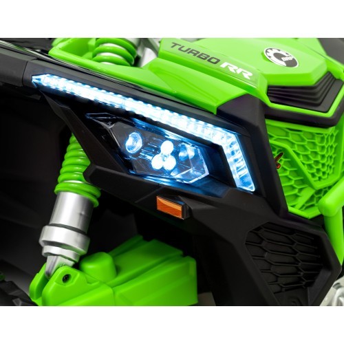 Elektromobilis vaikams Maverick Turbo RR Buggy, žalias