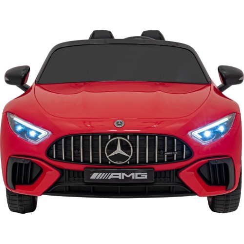 Электромобиль Mercedes Benz AMG SL63, красный