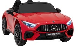 Elektromobilis Mercedes Benz AMG SL63, raudonas