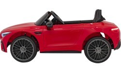 Elektromobilis Mercedes Benz AMG SL63, raudonas