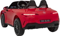 Электромобиль Mercedes Benz AMG SL63, красный