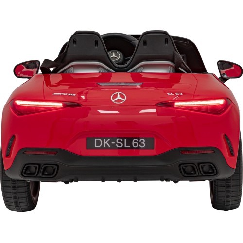 Электромобиль Mercedes Benz AMG SL63, красный