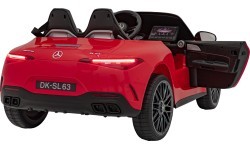 Vehicle Mercedes Benz AMG SL63 Red