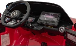 Elektromobilis Mercedes Benz AMG SL63, raudonas