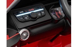 Elektromobilis Mercedes Benz AMG SL63, raudonas