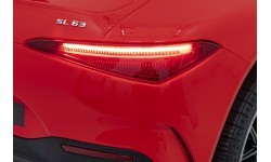 Elektromobilis Mercedes Benz AMG SL63, raudonas
