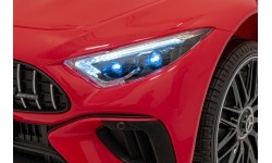 Elektromobilis Mercedes Benz AMG SL63, raudonas