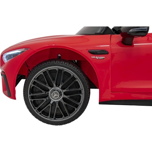 Elektromobilis Mercedes Benz AMG SL63, raudonas