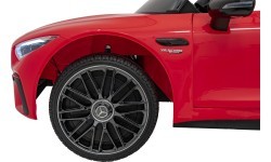 Электромобиль Mercedes Benz AMG SL63, красный