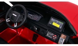 Elektromobilis Range Rover HSE, raudonas, dvivietis su pultu