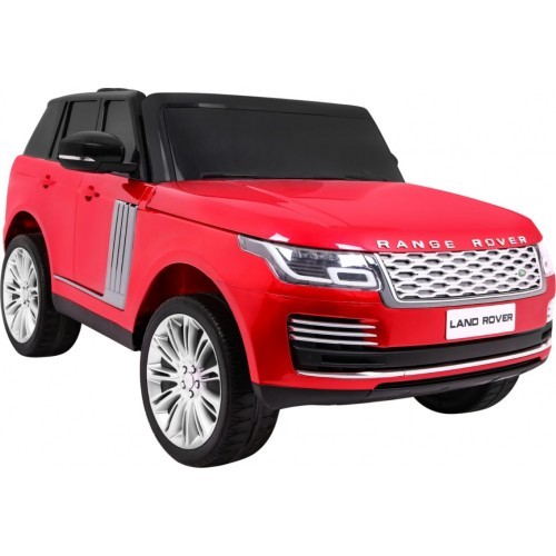 Elektromobilis Range Rover HSE, raudonas, dvivietis su pultu