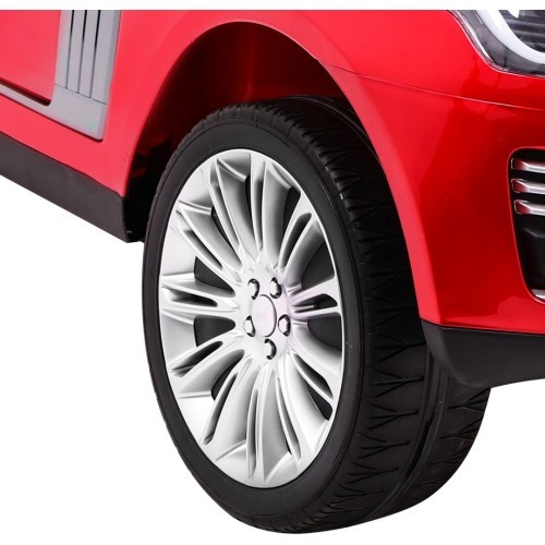 Elektromobilis Range Rover HSE, raudonas, dvivietis su pultu