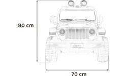 Jeep Wrangler Rubicon Orange