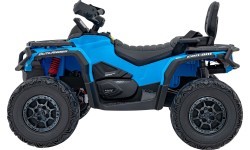 Elektromobilis keturratis Can Am Outlander ATV, mėlynas