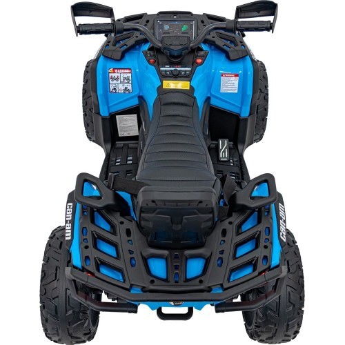 Elektromobilis keturratis Can Am Outlander ATV, mėlynas