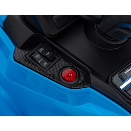 Elektromobilis keturratis Can Am Outlander ATV, mėlynas