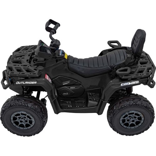 Elektrinis keturratis Can Am Outlander ATV, juodas