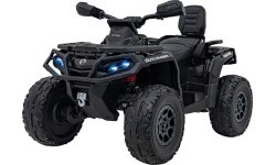 Elektrinis keturratis Can Am Outlander ATV, juodas