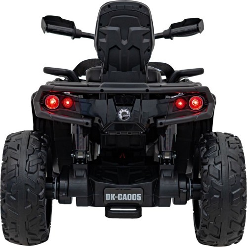 Elektrinis keturratis Can Am Outlander ATV, juodas